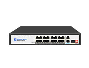 16 port unmanaged poe switch