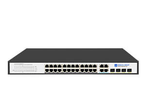 24 Port Gigabit PoE swtich with 4 Gigabit RJ45/SFP Combo (SP5220-24PGE4GC)