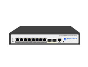 8 Port Gigabit Managed PoE Switch with 2 Gigabit SFP Uplink (S7500-8PGE2GF-L2M)