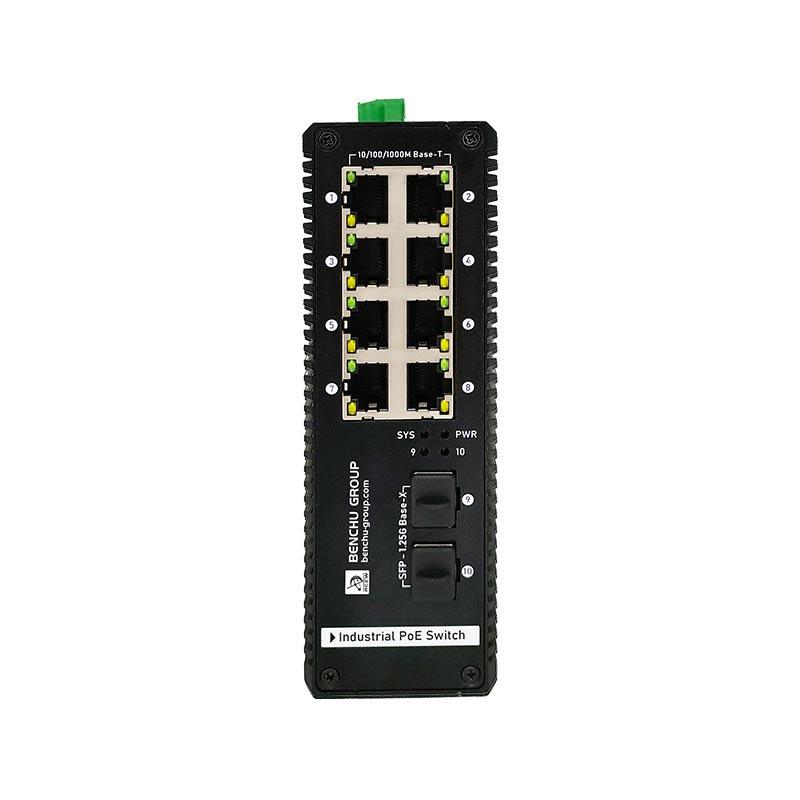 Solar industiral PoE switch