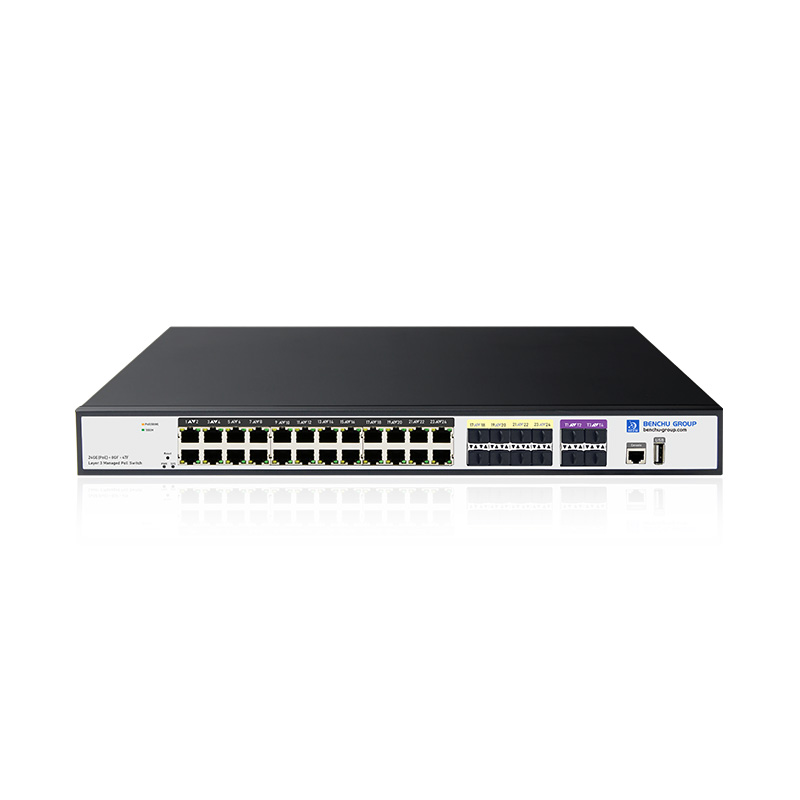 24 Ports PoE Switch Managed