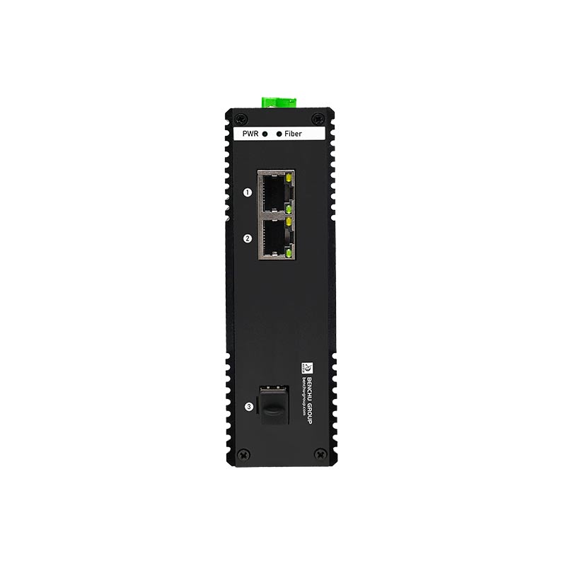 3 Port Industrial Fiber Switch