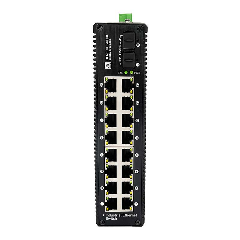 16 Port Industrial Switch