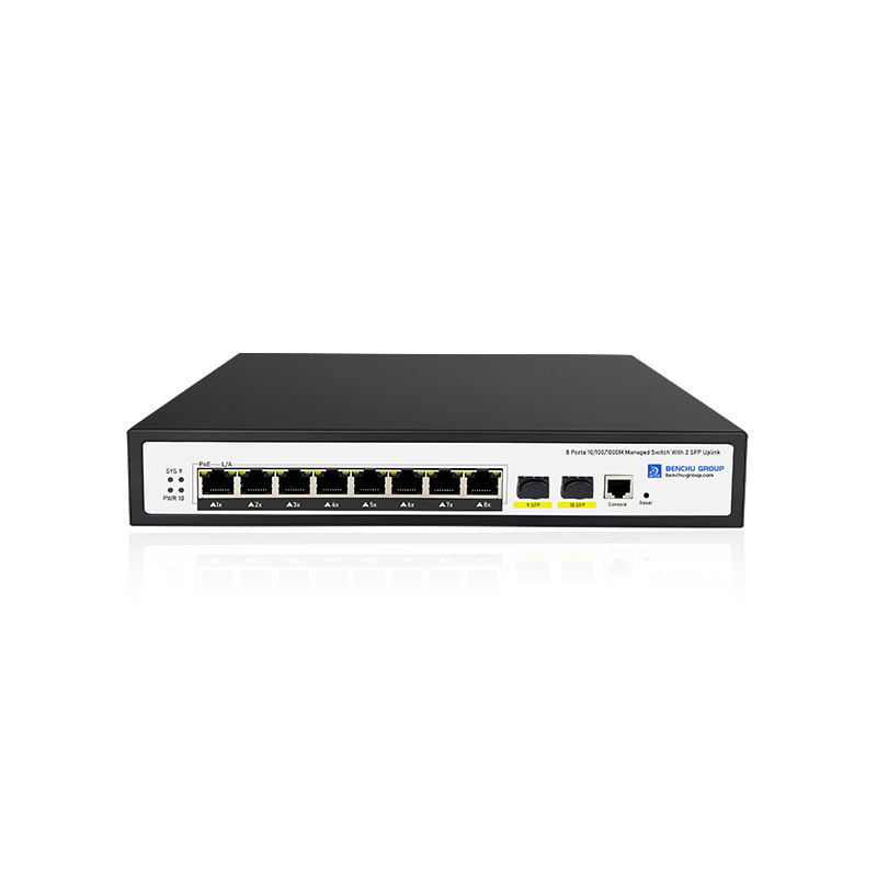 8 port managed switch