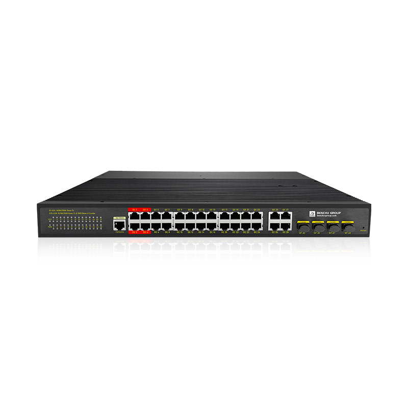 Managed 24 Port Industrial PoE++ Switch