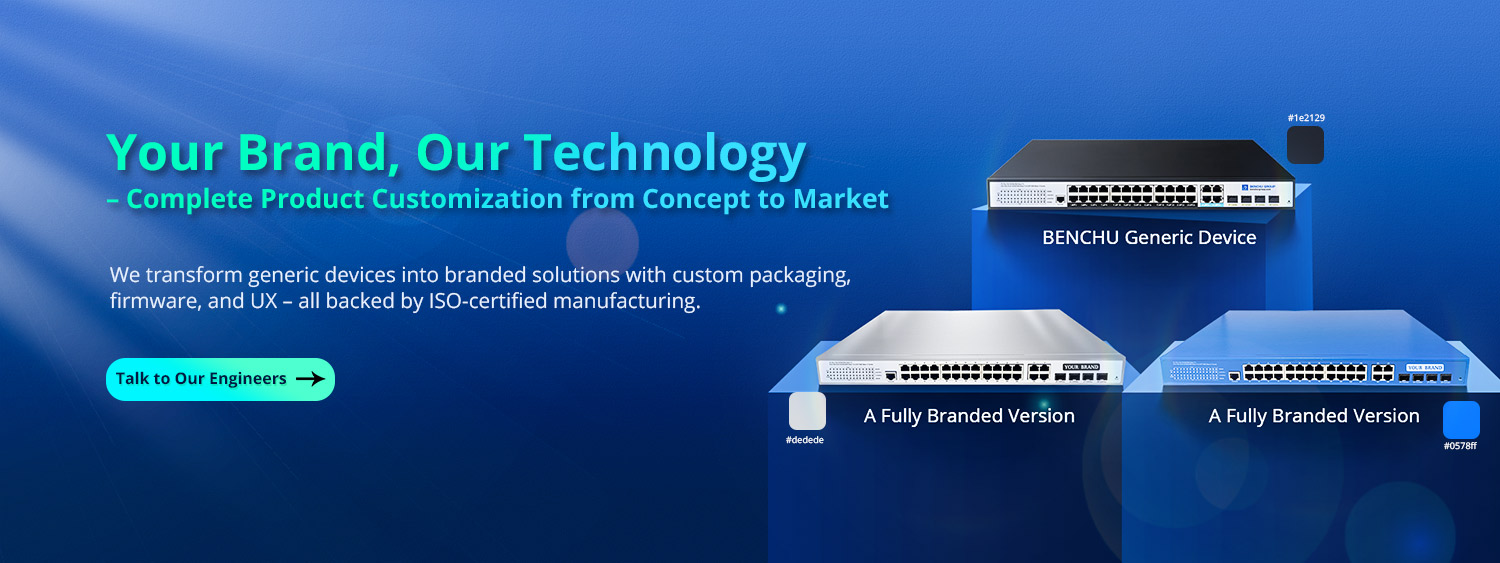 Customization of industrial switches