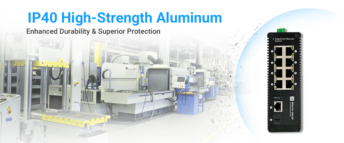 industrial PoE switch offers superior protection against physical damage and environmental factors industrial PoE switch offers superior protection against physical damage and environmental factors