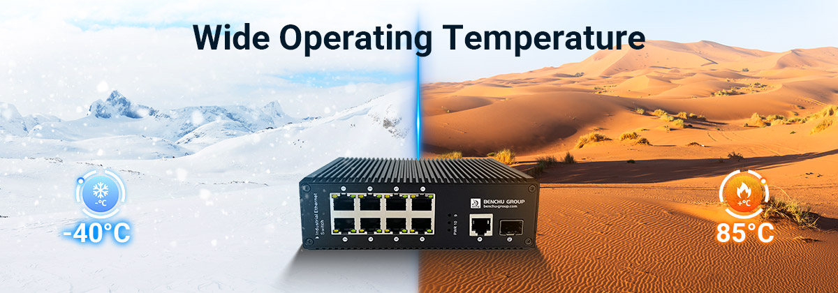 Wide Operating Temperature (-40°C to 85°C)