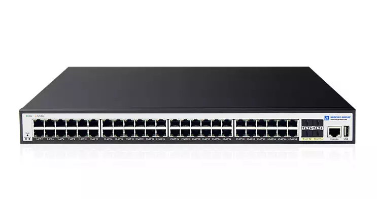 48-Port Managed Gigabit PoE Switch with 4&times;10G SFP+ Uplink