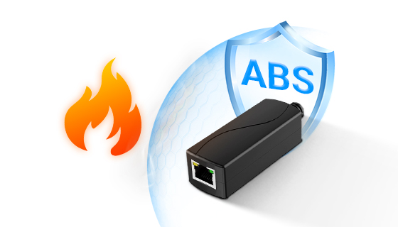 Impact-Resistant Durable ABS Plastic Casing Design Durable high impact ABS plastic housing of 48V to 24V PoE step down converter providing lightweight structural protection.