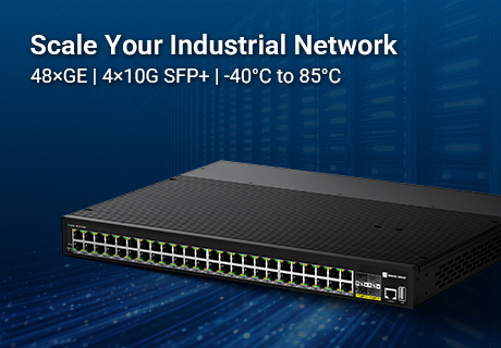 مفتاح BENCHU GROUP IES7521-48GE4TF-AC: مفتاح مُدار صناعي عالي الأداء لشبكات مرنة وقابلة للتوسع