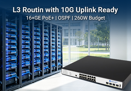 كشفت مجموعة بينشو عن جهاز SP7500-16PGE4TF-L3M، وهو محول PoE مُدار عالي الأداء من الطبقة الثالثة للبنى التحتية الحديثة للشبكات.