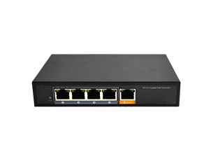 1 to 4 PoE Extender PoE-EX04G-60W for Multiple IP Cameras