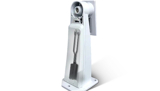 Compact Benchu PoE splitter fitting inside camera housings, junction boxes, and network enclosures.