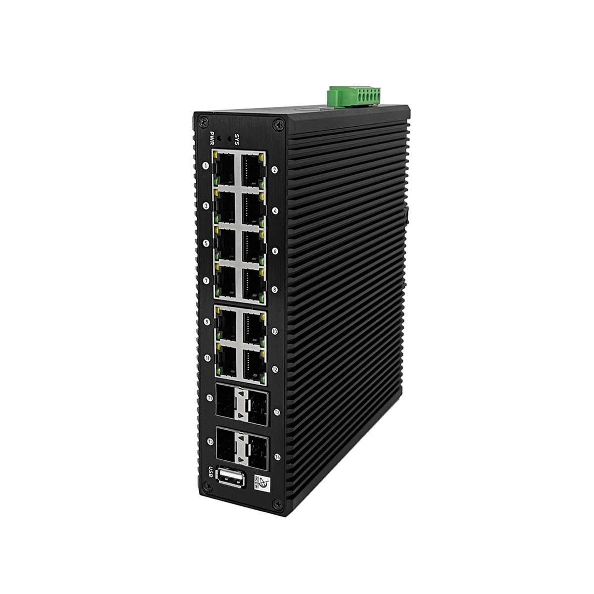 Benchu IES7511 industrial managed PoE switch
